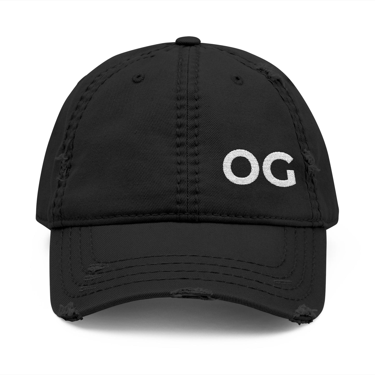 OG Distressed Hat - Embroidered