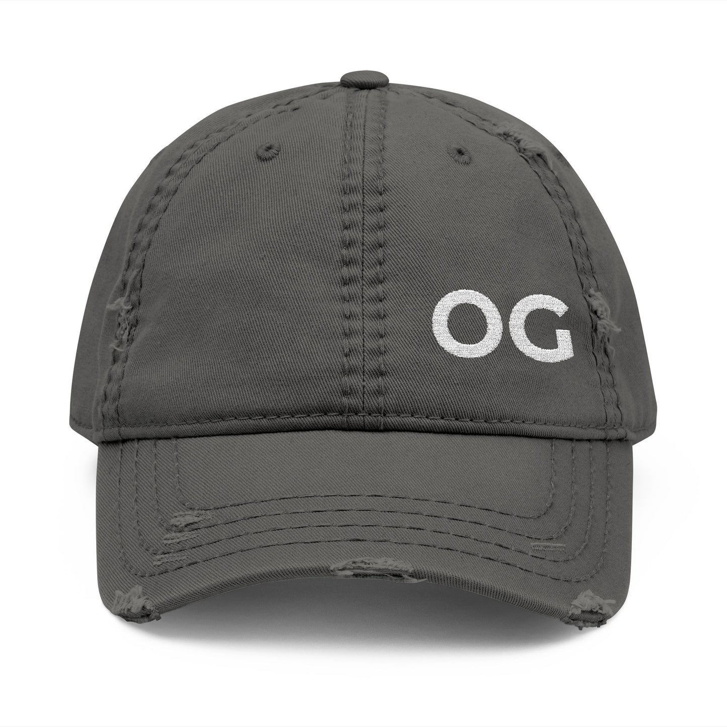 OG Distressed Hat - Embroidered