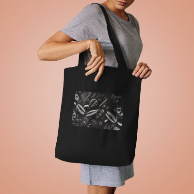 Tote Bag — Orgasmic Coffee Beans Graphic Canvas Tote
